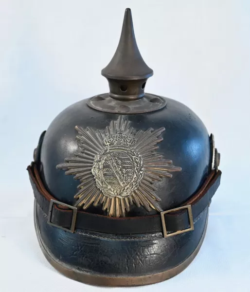 Saxon Enlisted Infantry Pickelhaube Model 1895 Visuel 1 principal